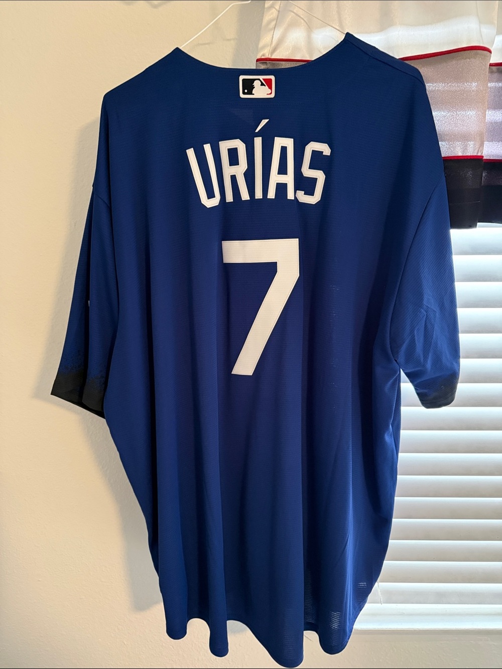 Nike Royal Blue Los Dodgers Baseball Jersey - Picture 2 of 2